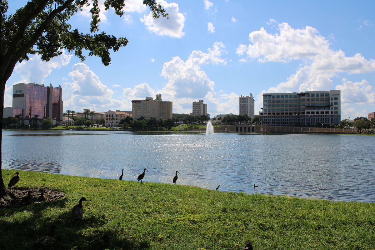 Lake Mirror in Lakeland, photographed in September 2024